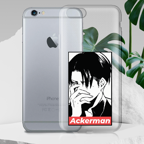 Чехол Boxface iPhone 6 Attack On Titan - Ackerman