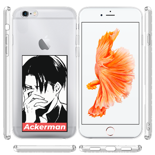 Чехол Boxface iPhone 6 Attack On Titan - Ackerman