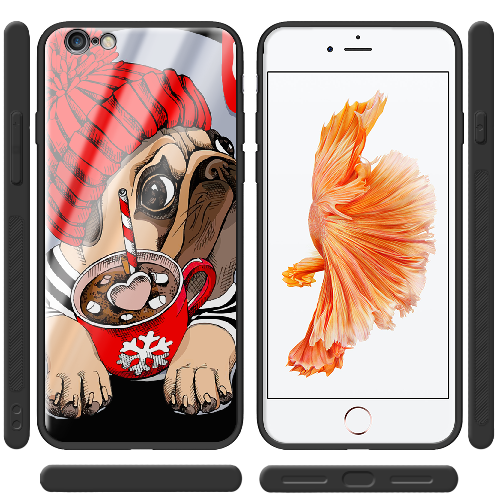 Чехол Boxface iPhone 6 Winter Puggy