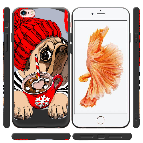 Чехол Boxface iPhone 6 Winter Puggy