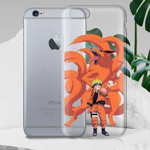 Чехол Boxface iPhone 6 Naruto and Kurama