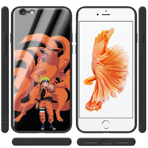 Чехол Boxface iPhone 6 Naruto and Kurama