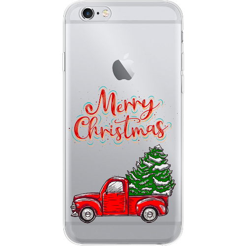 Чехол Boxface iPhone 6 Holiday Car Merry Christmas