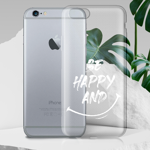 Чехол Boxface iPhone 6 be happy and