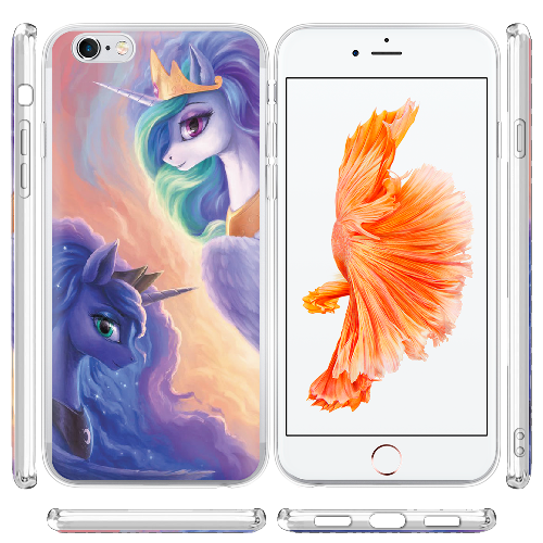 Чехол Boxface iPhone 6 My Little Pony Rarity Princess Luna