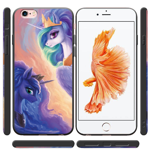 Чехол Boxface iPhone 6 My Little Pony Rarity Princess Luna