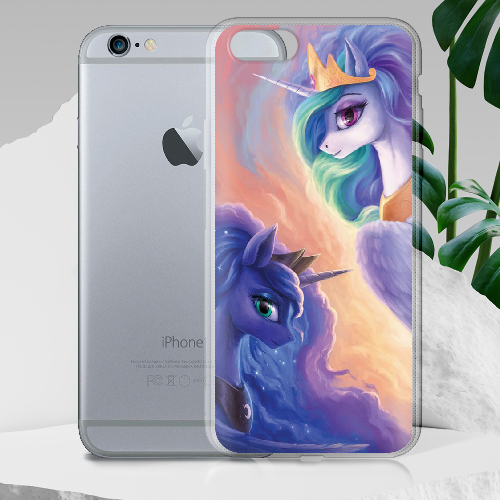 Чехол Boxface iPhone 6 My Little Pony Rarity Princess Luna