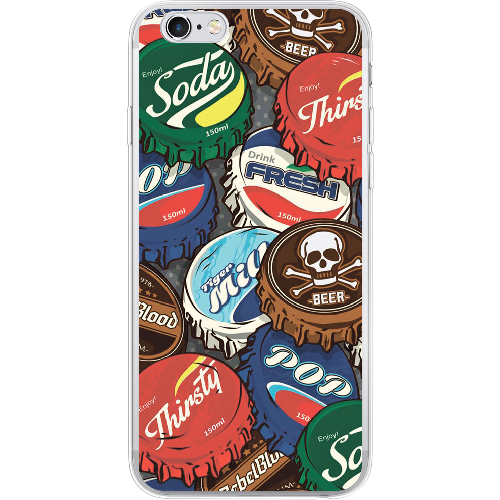 Чехол Boxface iPhone 6 Drink Lids