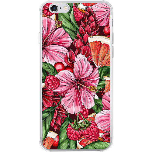 Чехол Boxface iPhone 6 Tropical Flowers