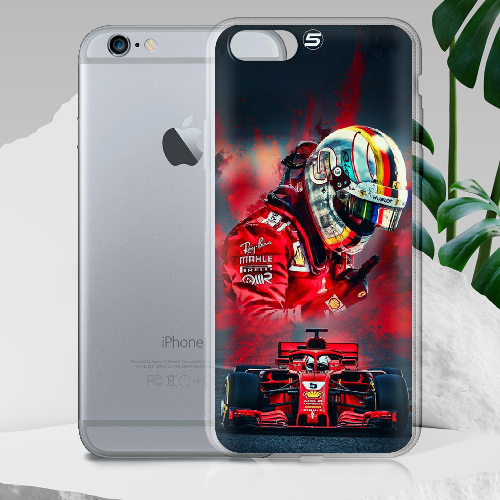 Чехол Boxface iPhone 6 Racing Car