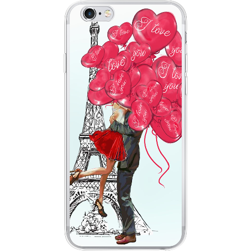 Чехол Boxface iPhone 6 Love in Paris