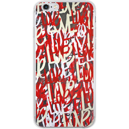 Чехол Boxface iPhone 6 Love Graffiti