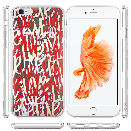 Чехол Boxface iPhone 6 Love Graffiti