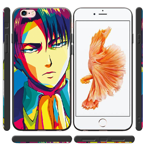 Чехол Boxface iPhone 6 Attack on titan Levi Anime Pop