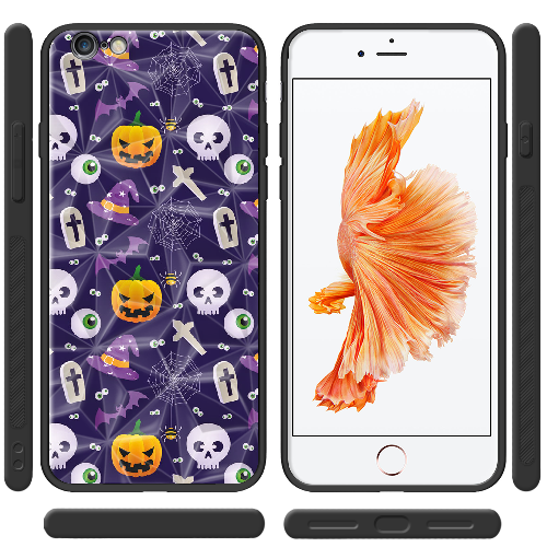 Чехол Boxface iPhone 6 Halloween Purple Mood