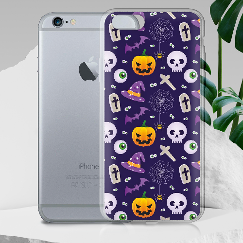 Чехол Boxface iPhone 6 Halloween Purple Mood