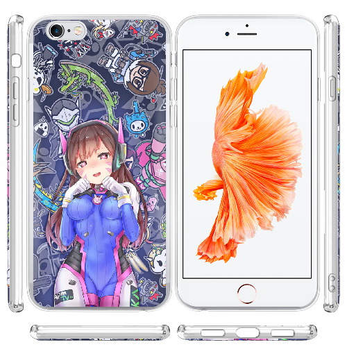 Чехол Boxface iPhone 6 Overwatch D.VA