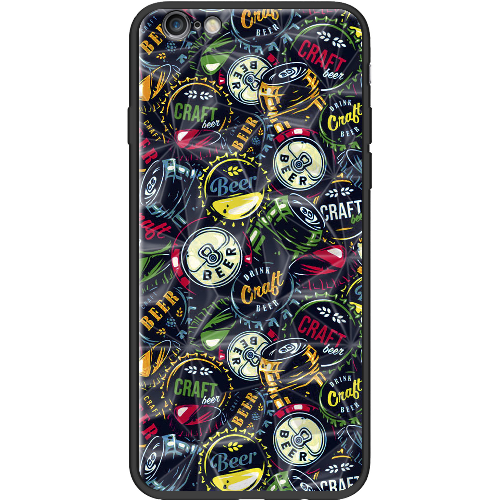 Чехол Boxface iPhone 6 Bottle Caps