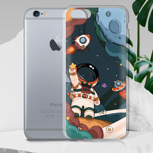 Чехол Boxface iPhone 6 Space Mission