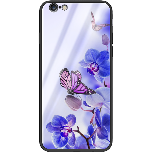 Чехол Boxface iPhone 6 Orchids and Butterflies