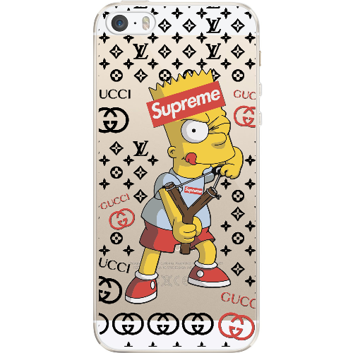 Чехол BoxFace iPhone 5 5S 5SE Yellow Fun