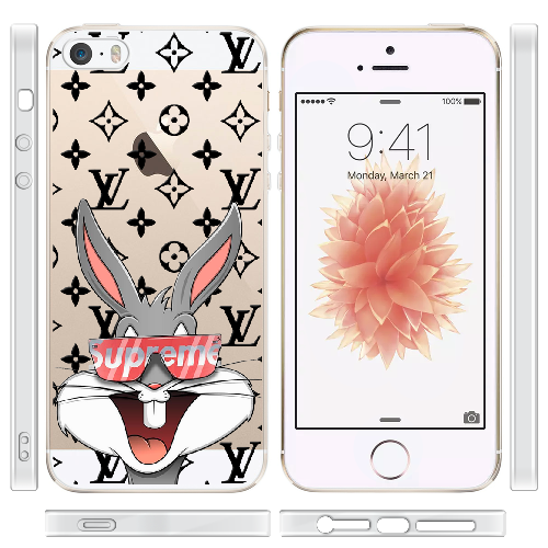 Чехол BoxFace iPhone 5 5S 5SE looney bunny