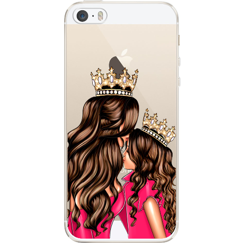 Чехол BoxFace iPhone 5 5S 5SE Queen and Princess