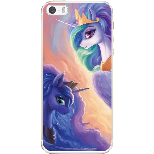 Чехол BoxFace iPhone 5 5S 5SE My Little Pony Rarity Princess Luna