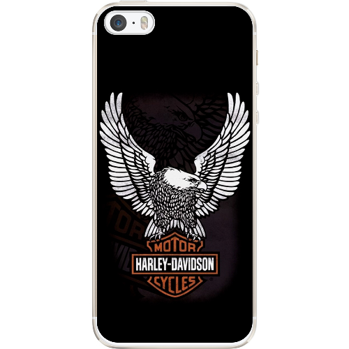 Чехол BoxFace iPhone 5 5S 5SE Harley Davidson and eagle