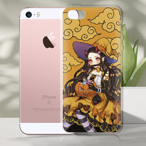 Чехол BoxFace iPhone 5 5S 5SE Kamado Nezuko Halloween