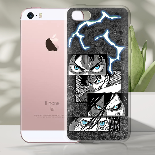 Чехол BoxFace iPhone 5 5S 5SE Eren Yeager Transformation