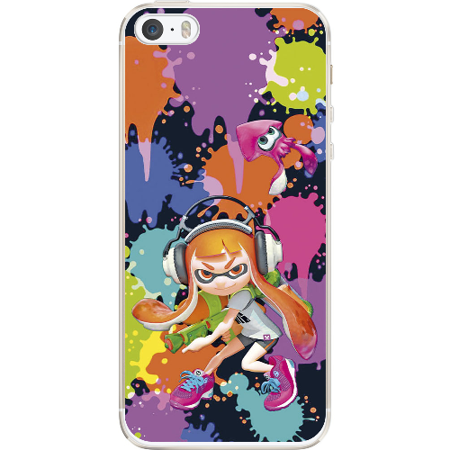 Чехол BoxFace iPhone 5 5S 5SE Splatoon Inklings