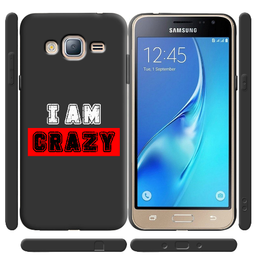 Чехол BoxFace Samsung J320 Galaxy J3 I'm Crazy