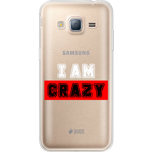 Чехол BoxFace Samsung J320 Galaxy J3 I'm Crazy