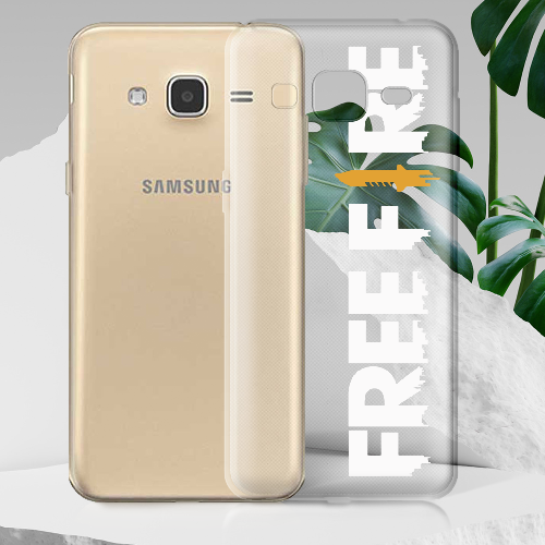 Чехол BoxFace Samsung J320 Galaxy J3 Белый Free Fire