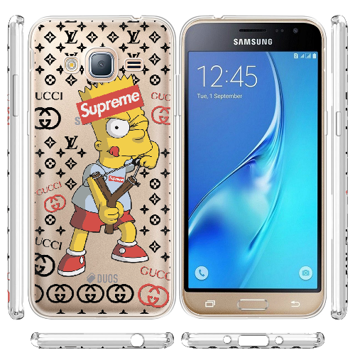 Чехол BoxFace Samsung J320 Galaxy J3 Yellow Fun