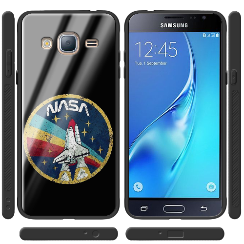 Чехол BoxFace Samsung J320 Galaxy J3 Space Shuttle NASA