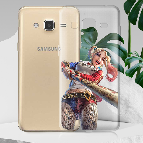 Чехол BoxFace Samsung J320 Galaxy J3 Happy Harley Quinn