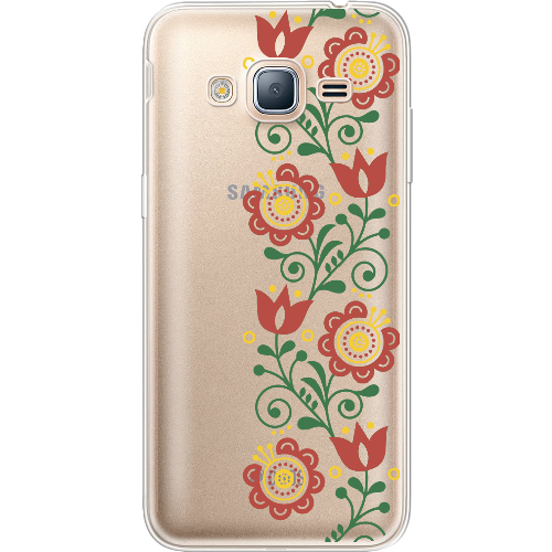 Чехол BoxFace Samsung J320 Galaxy J3 Ethno Flower