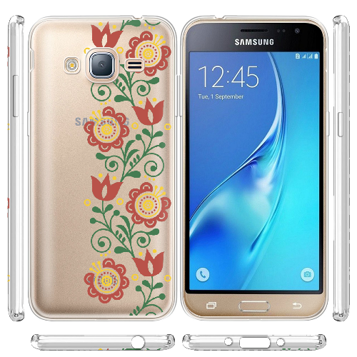 Чехол BoxFace Samsung J320 Galaxy J3 Ethno Flower