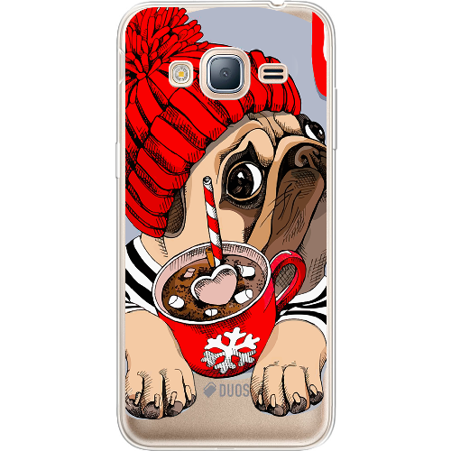 Чехол BoxFace Samsung J320 Galaxy J3 Winter Puggy