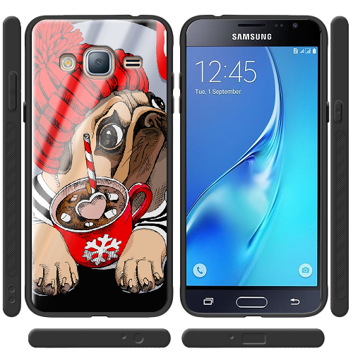 Чехол BoxFace Samsung J320 Galaxy J3 Winter Puggy