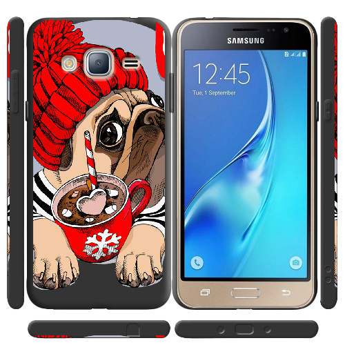 Чехол BoxFace Samsung J320 Galaxy J3 Winter Puggy