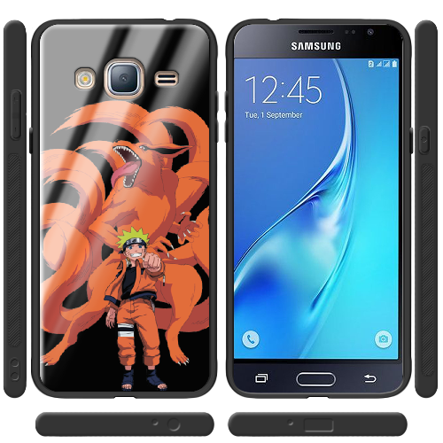 Чехол BoxFace Samsung J320 Galaxy J3 Naruto and Kurama