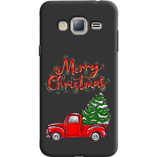 Чехол BoxFace Samsung J320 Galaxy J3 Holiday Car Merry Christmas