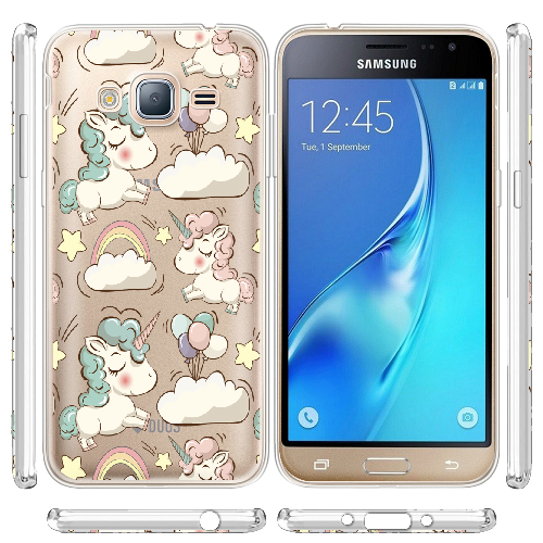 Чехол BoxFace Samsung J320 Galaxy J3 Unicorns