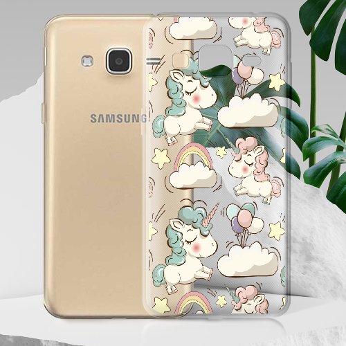 Чехол BoxFace Samsung J320 Galaxy J3 Unicorns