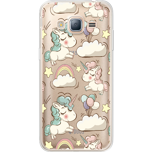 Чехол BoxFace Samsung J320 Galaxy J3 Unicorns