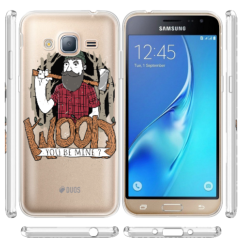 Чехол BoxFace Samsung J320 Galaxy J3 Wood you be mine