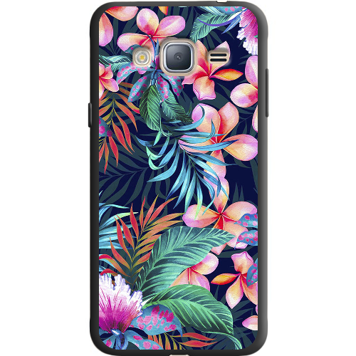 Чехол BoxFace Samsung J320 Galaxy J3 flowers in the tropics